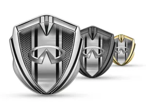 Infiniti Emblem Metall Abzeichen Pro Design Aus Edelstahl Kante